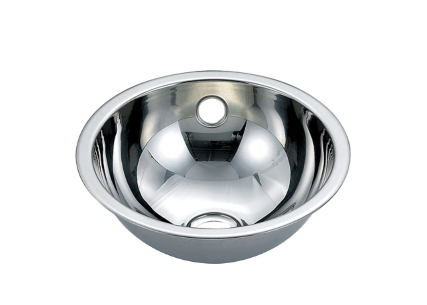 Stainless steel washbasin